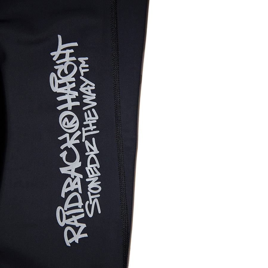 HAIGHT RAIDBACK LEGGINGS ブラック リフレクターロゴ詳細