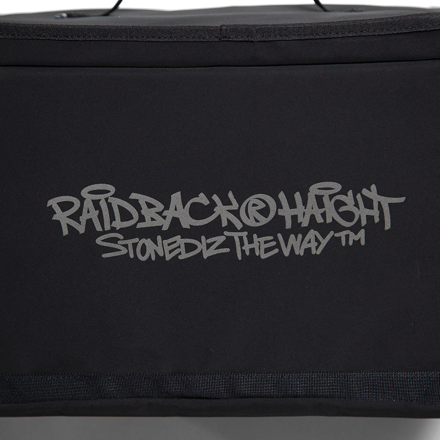 HAIGHT RAIDBACK COOLER BAG ft.CASPER ブラック ロゴディテール