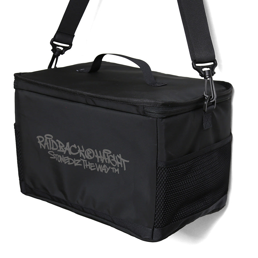 HAIGHT RAIDBACK COOLER BAG ft.CASPER ブラック 右斜めデザイン