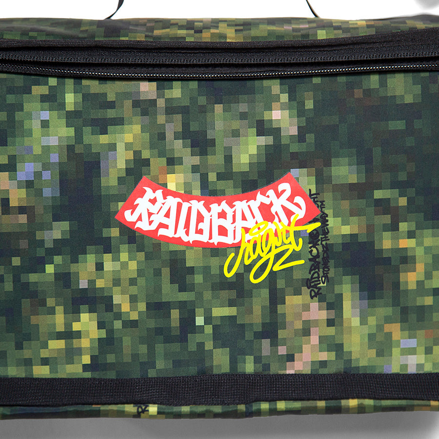 HAIGHT RAIDBACK COOLER BAG ft.CASPER カモ ロゴプリント詳細