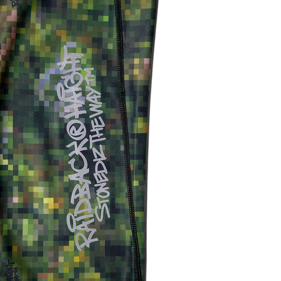 HAIGHT RAIDBACK LEGGINGS カモ リフレクターロゴ詳細