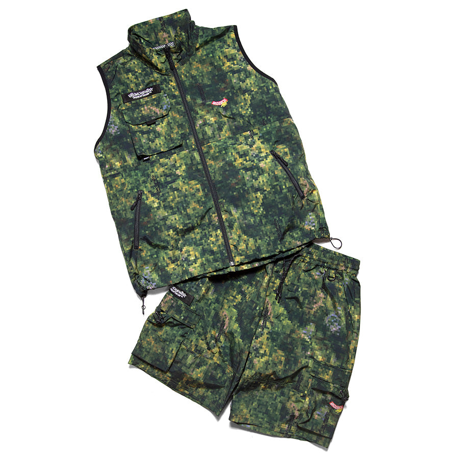 HAIGHT RAIDBACK FAN VEST カモ セットアップスタイル