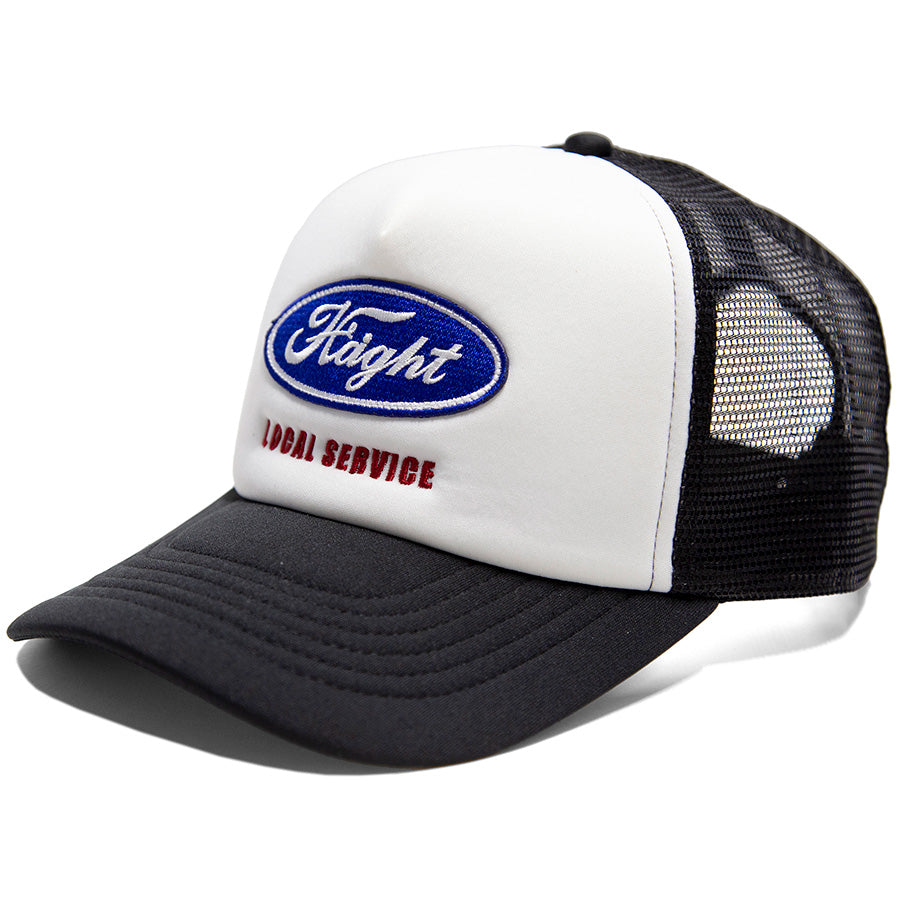 HAIGHT メッシュキャップ ブラック 左斜め