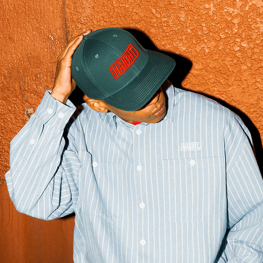 HAIGHT キャップ フォレスト モデル着用