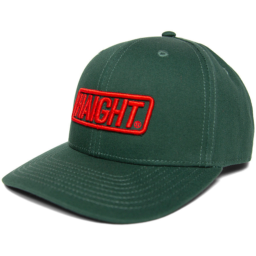 HAIGHT キャップ フォレスト ボックスロゴ 左斜め