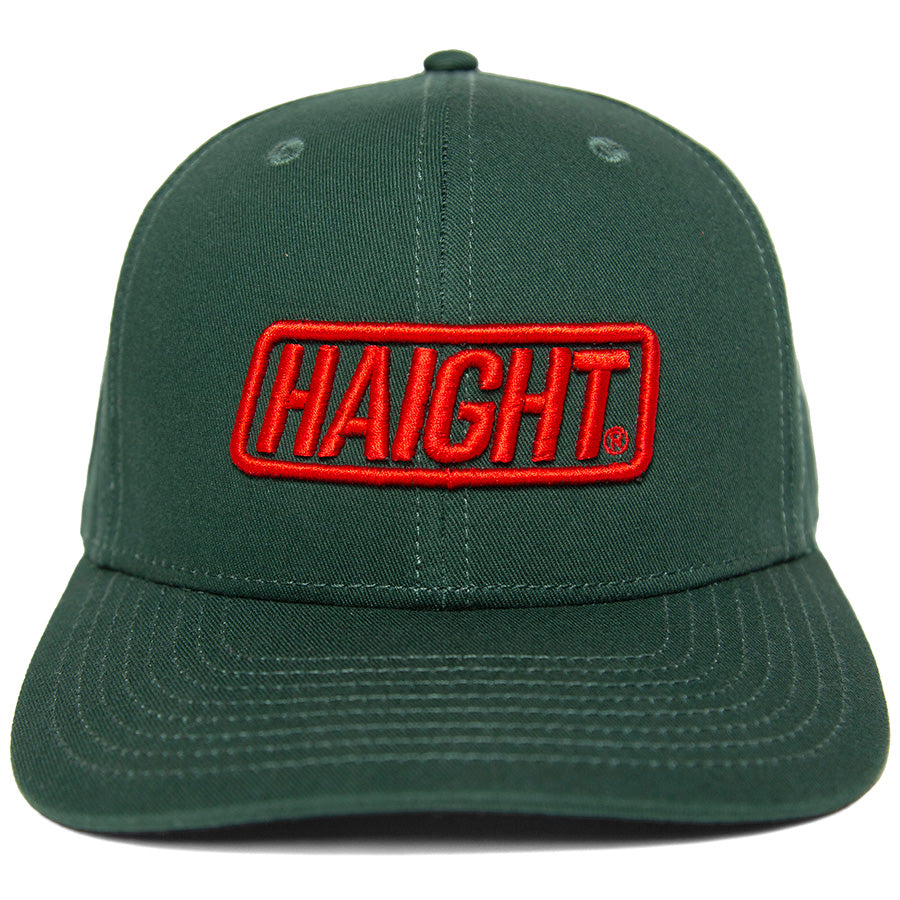 HAIGHT キャップ フォレスト ボックスロゴ 正面
