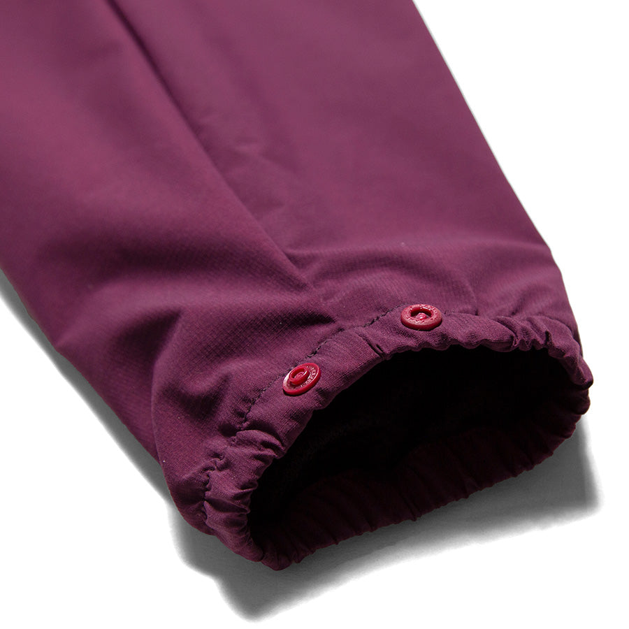 HAIGHT カーディガン 袖ボタン バーガンディー