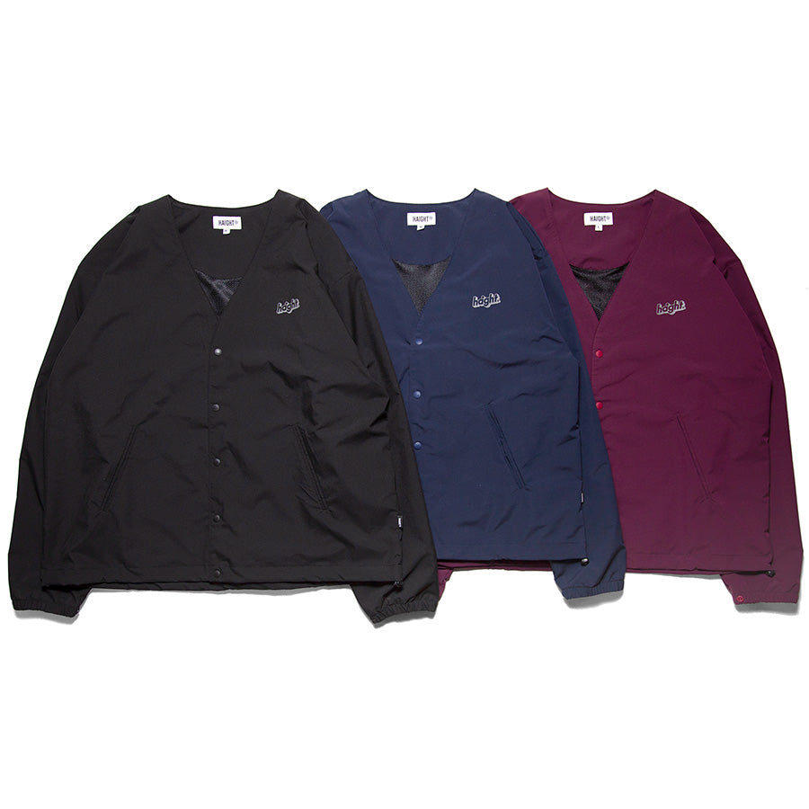 HAIGHT カーディガン 3色展開 ブラック ネイビー バーガンディー