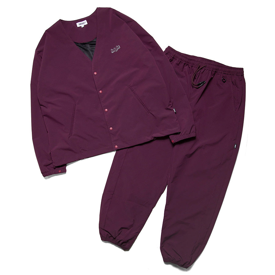 HAIGHT カーディガン セットアップ バーガンディー