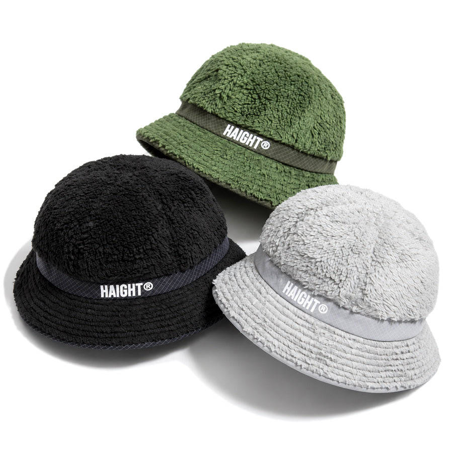 HAIGHT CORAL FLEECE BALL HAT ハット ブラック グレー オリーブ 3カラー HTAW-266004