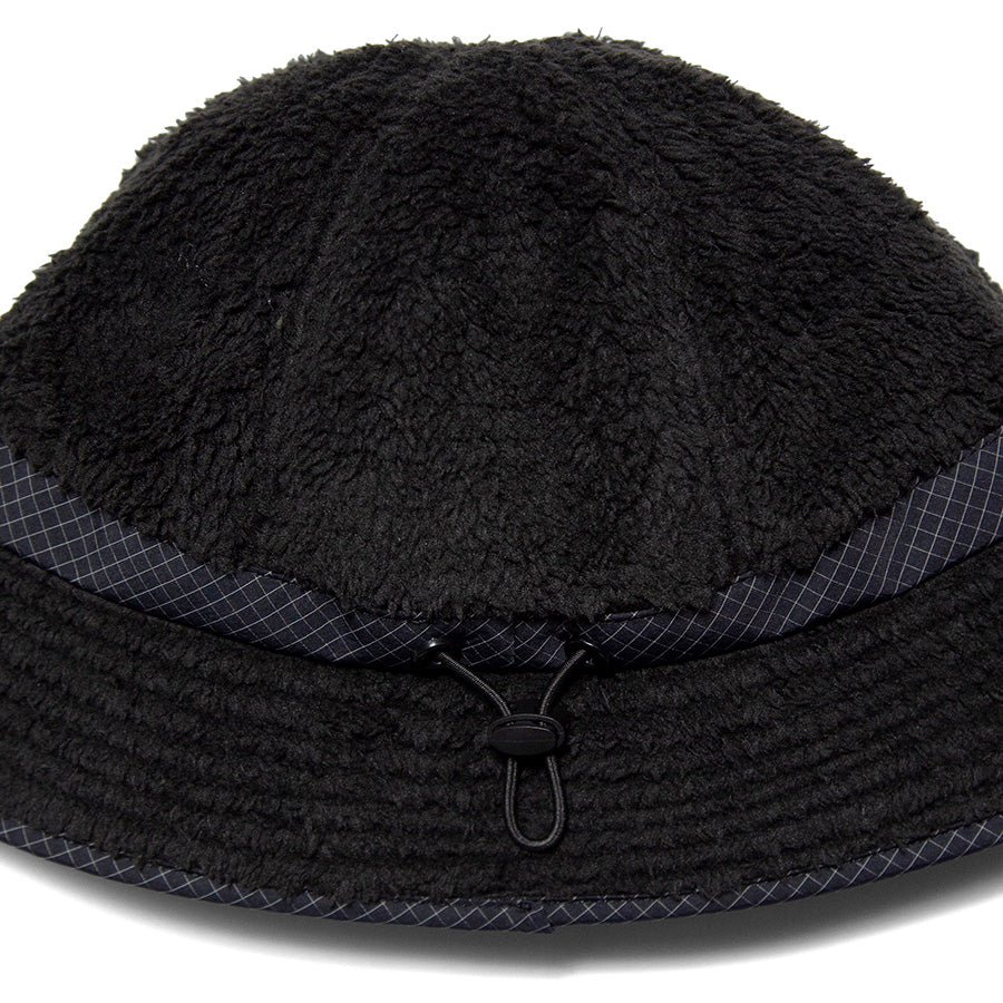 HAIGHT CORAL FLEECE BALL HAT ハット ブラック サイズ調整ドローコード詳細 HTAW-266004
