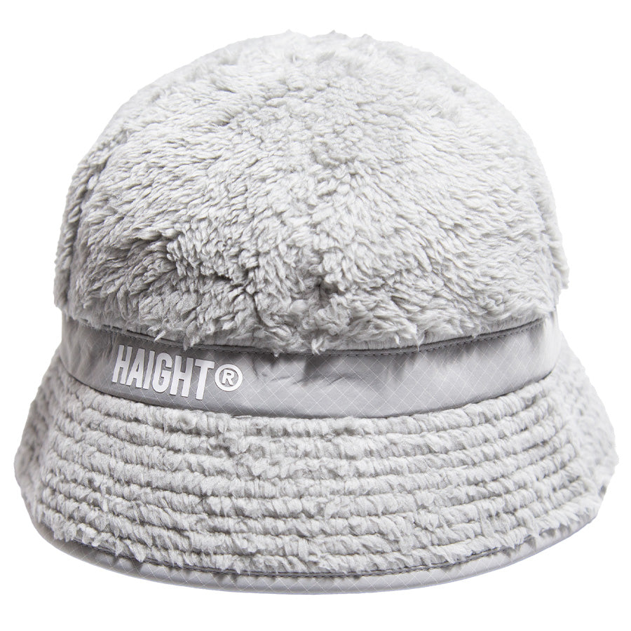 HAIGHT CORAL FLEECE BALL HAT ハット グレー 正面 平置き HTAW-266004