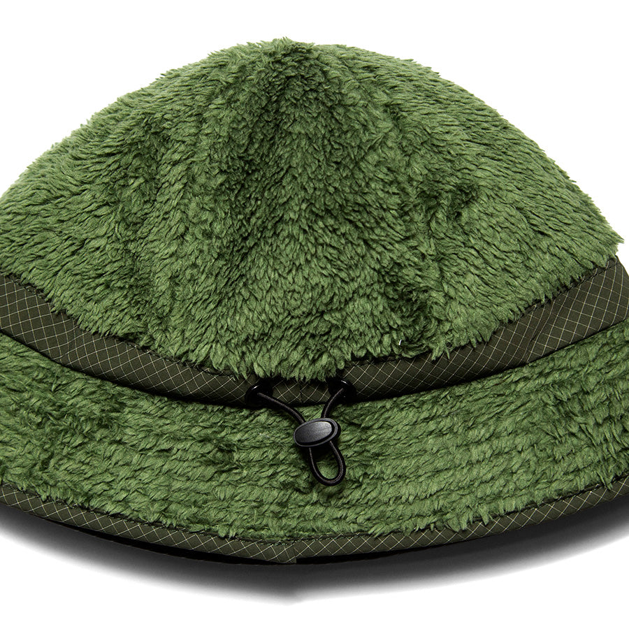 HAIGHT CORAL FLEECE BALL HAT ハット オリーブ サイズ調整ドローコード詳細 HTAW-266004