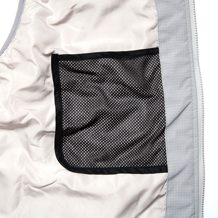 HAIGHT CORAL FLEECE VEST フリースベスト グレー 内側ポケット HTAW-262007