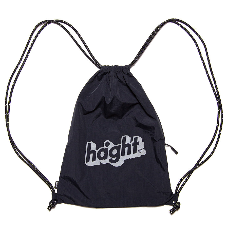 HAIGHT CORE LOGO KNAPSACK ブラック 正面