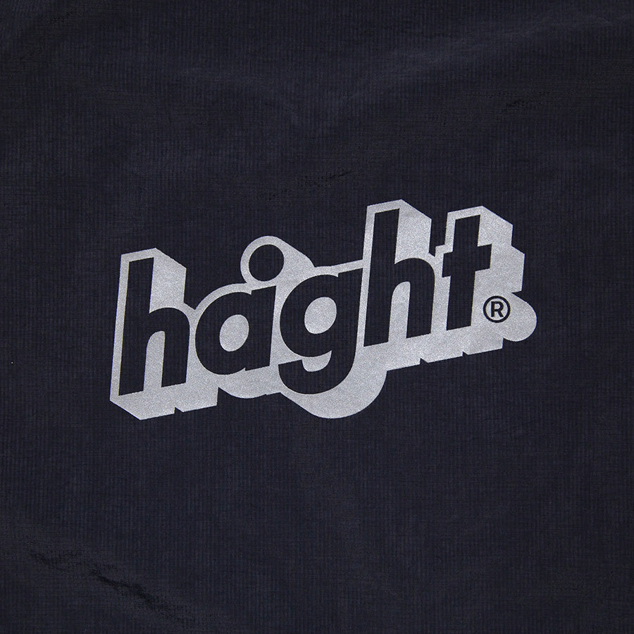HAIGHT CORE LOGO KNAPSACK ブラック ロゴアップ