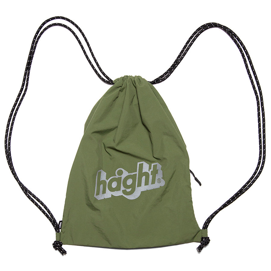 HAIGHT CORE LOGO KNAPSACK オリーブ 正面