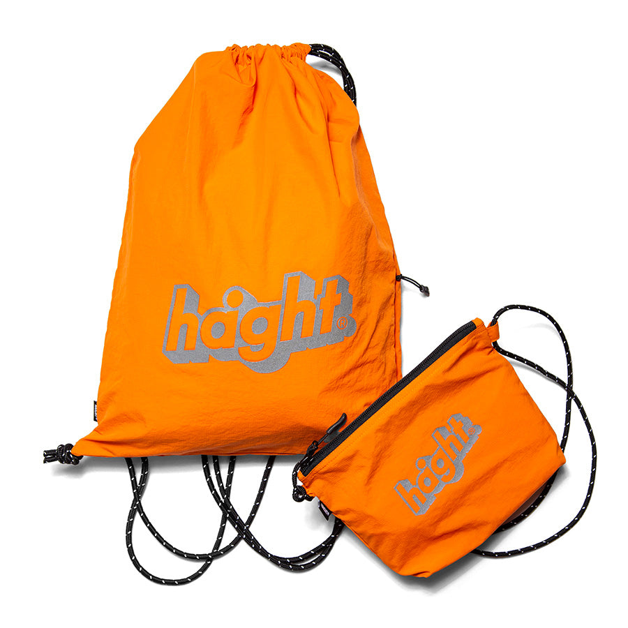 HAIGHT CORE LOGO KNAPSACK オレンジ サコッシュセット