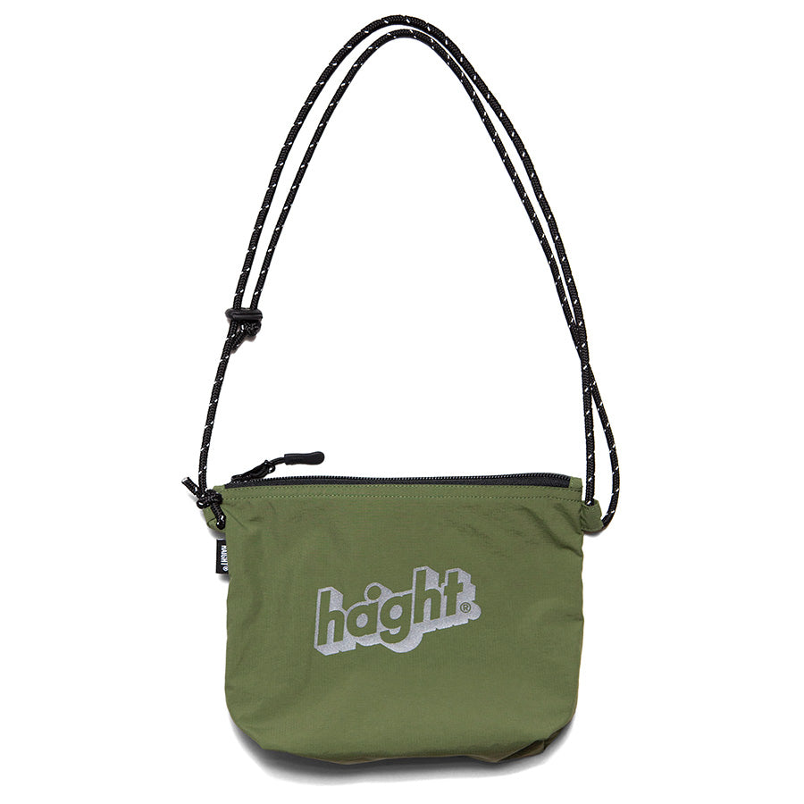 HAIGHT CORE LOGO SACOCHE オリーブ 正面