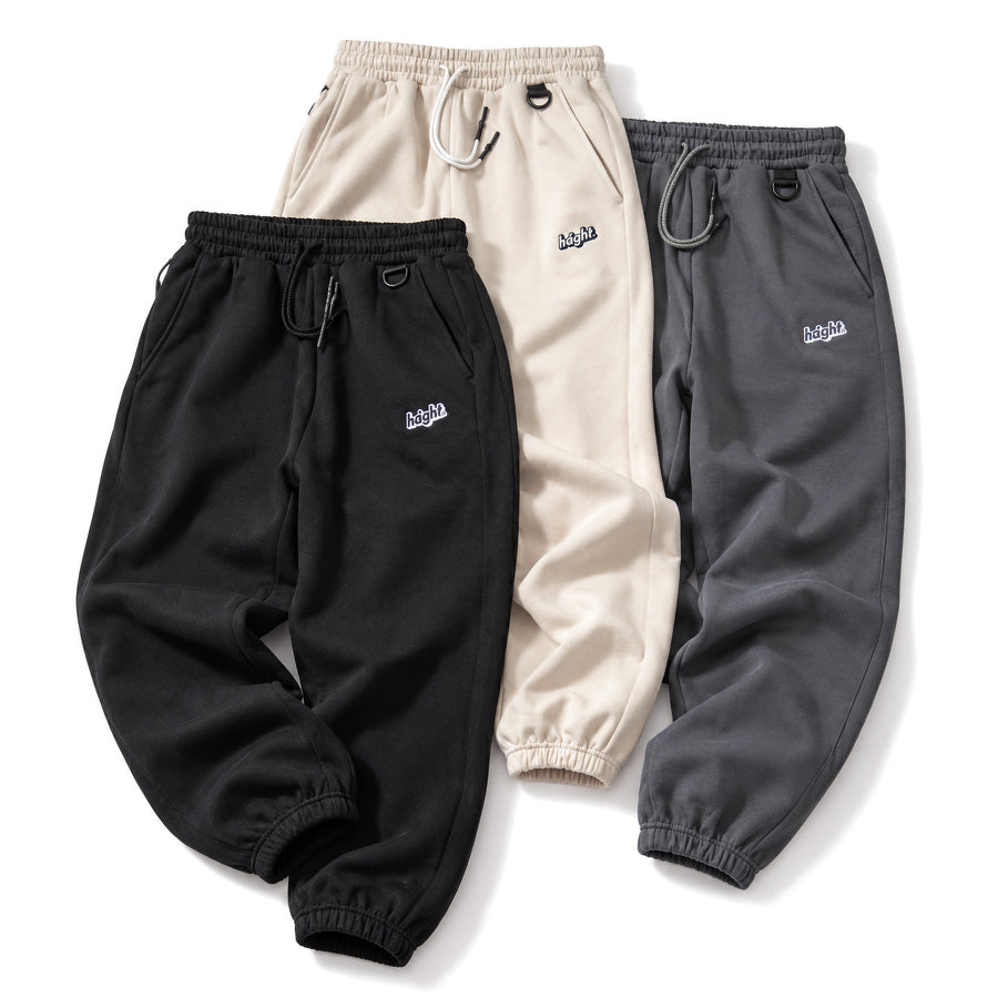 HAIGHT CORE LOGO SWEAT PANTS スウェットパンツ ブラック ナチュラル チャコール 3カラー HTAW-265007