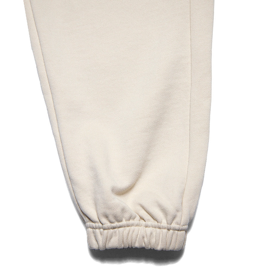 HAIGHT CORE LOGO SWEAT PANTS スウェットパンツ ナチュラル 裾詳細 HTAW-265007