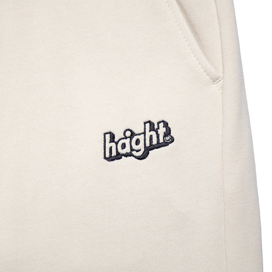 HAIGHT CORE LOGO SWEAT PANTS スウェットパンツ ナチュラル CORE LOGO ワンポイントロゴ刺繍 HTAW-265007