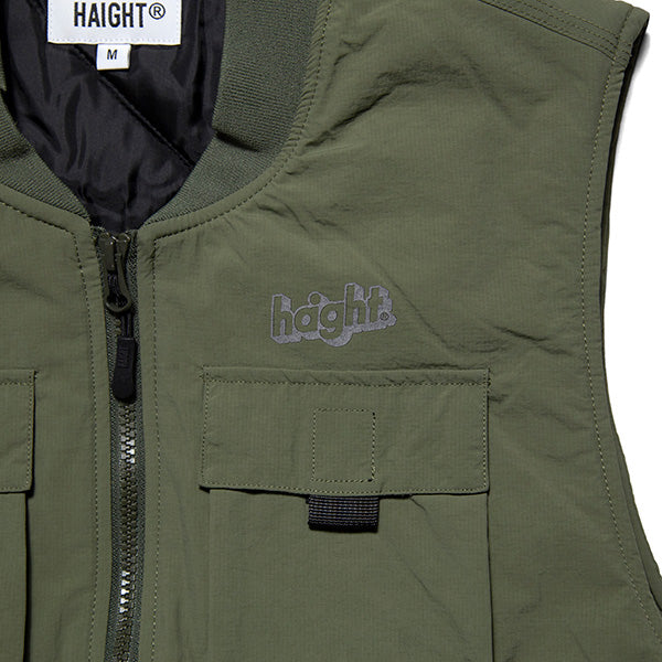 HAIGHT Nylon Padded Vest ヘイト ナイロン ベスト HTAW-232003