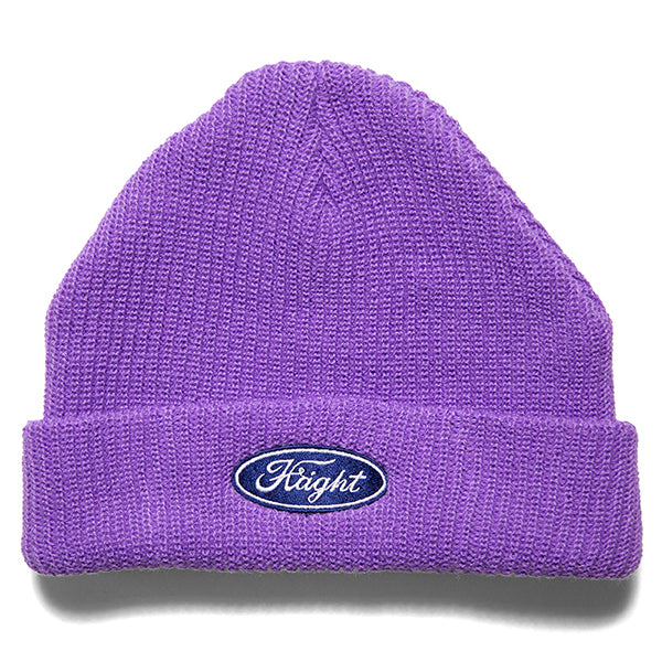 HAIGHT Oval Logo Knit Cap ヘイト ニットキャップ ビーニー HTAW