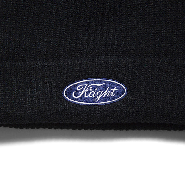 HAIGHT Oval Logo Knit Cap ヘイト ニットキャップ ビーニー