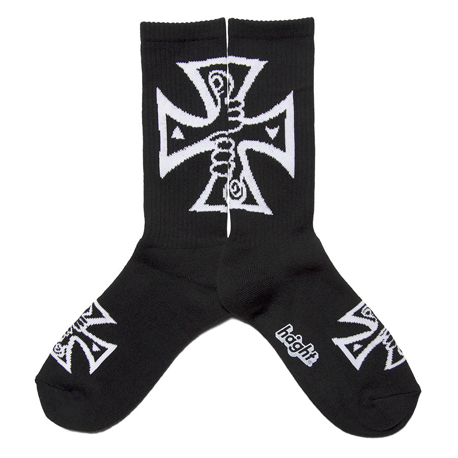 HAIGHT ( ヘイト ) GOOD BAD CROSS SOCKS ソックス 靴下 HTAW