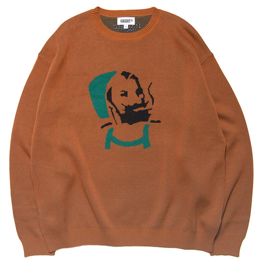 HAIGHT ( ヘイト ) ZZ UNCLE SWEATER クルーネック セーター HTAW-248001