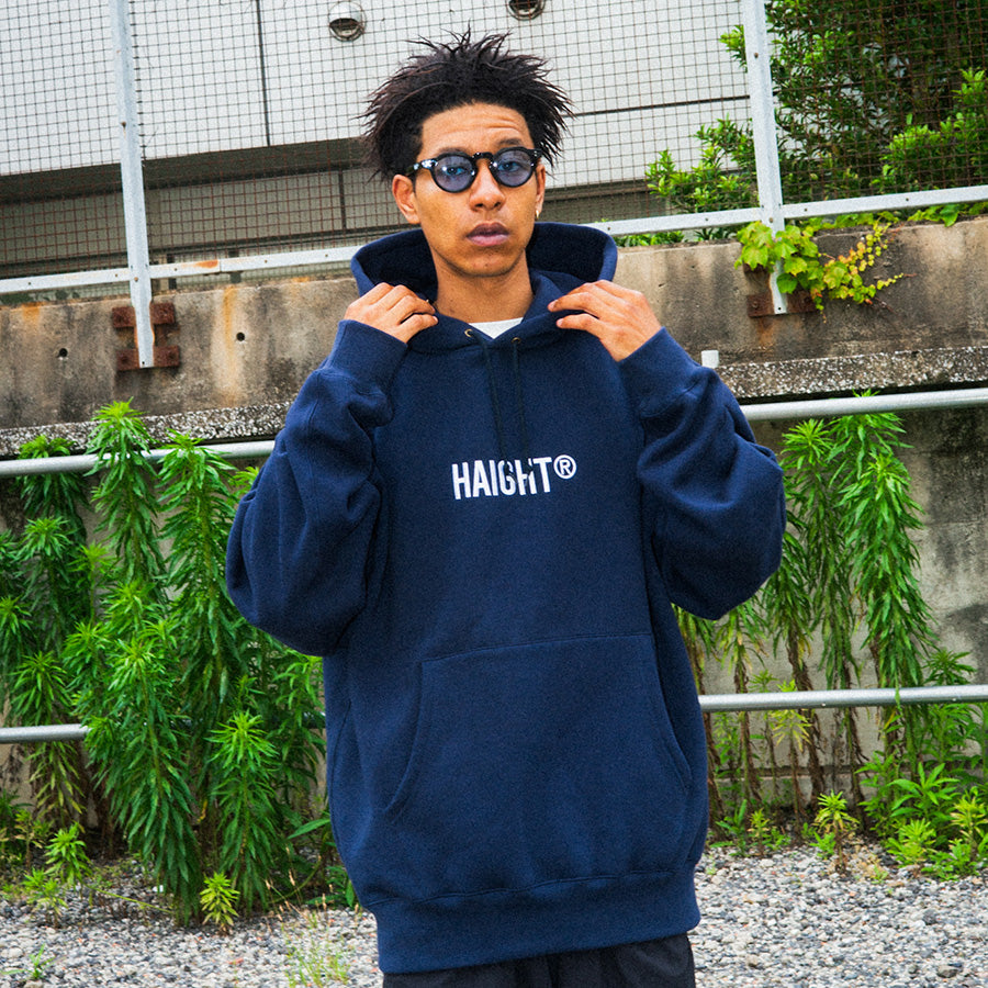 HAIGHT ( ヘイト )  (R) LOGO HOODIE プルオーバー スウェットパーカー