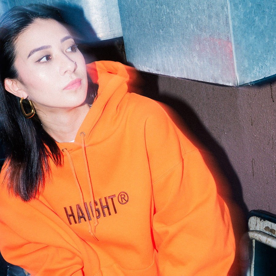 HAIGHT ( ヘイト )  (R) LOGO HOODIE プルオーバー スウェットパーカー