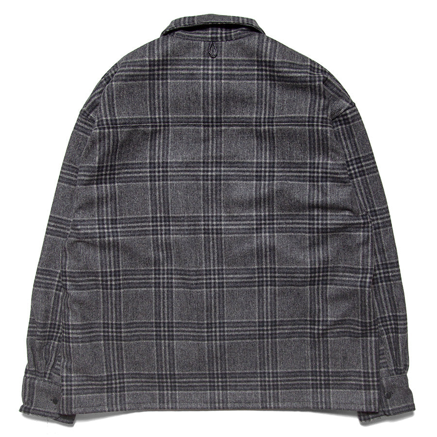 HAIGHT ( ヘイト ) FLANNEL HALF ZIP SHIRT フランネル ハーフジップ シャツ
