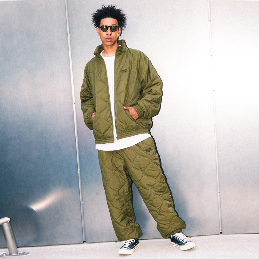 HAIGHT ( ヘイト ) QUILTING TRACK PANTS キルティング トラックパンツ