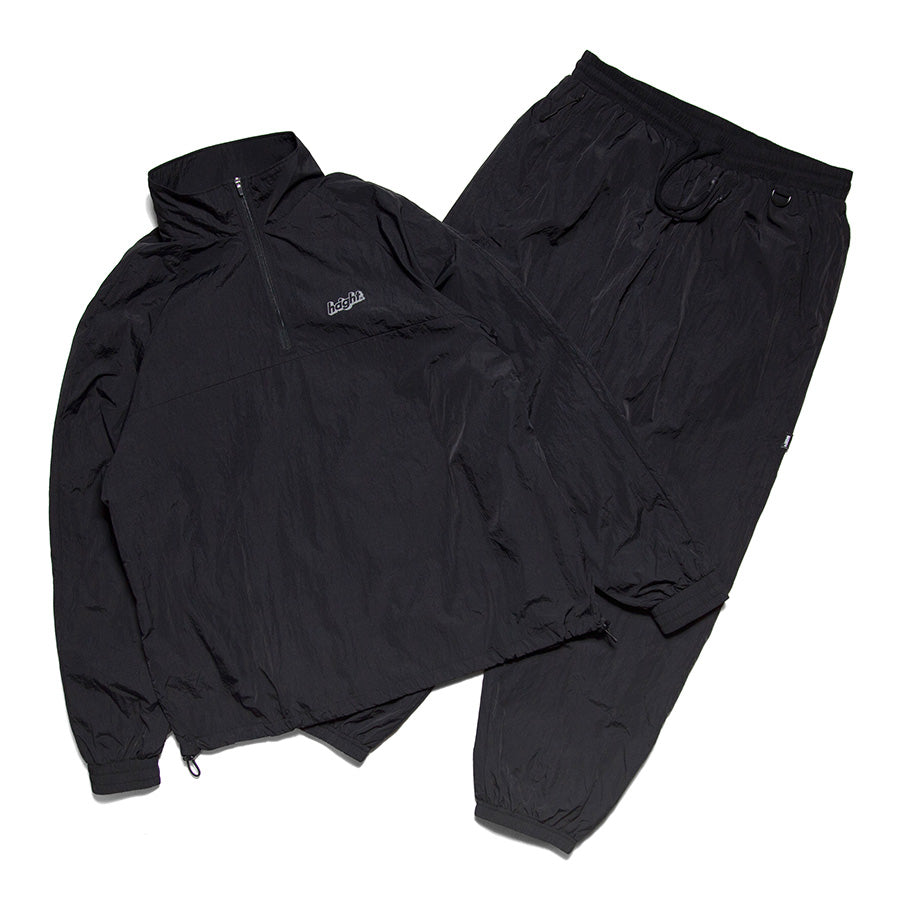 HAIGHT ( ヘイト ) RELAXING HALF ZIP JACKET ハーフジップ ナイロン