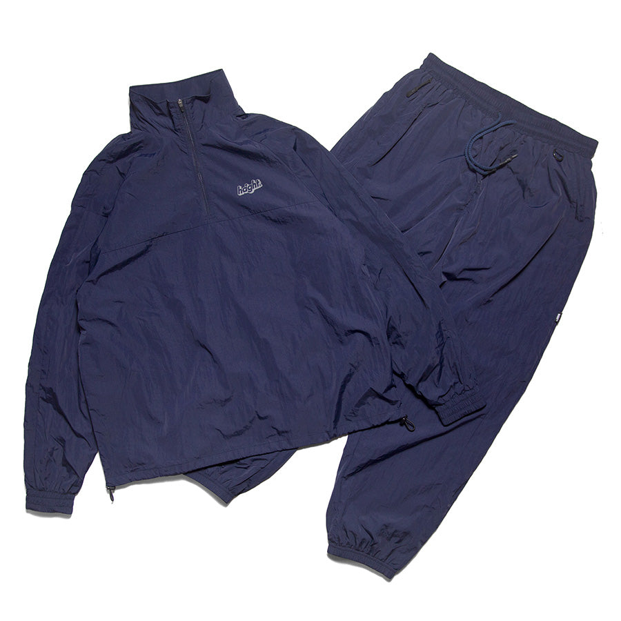 HAIGHT ( ヘイト ) RELAXING HALF ZIP JACKET ハーフジップ ナイロン