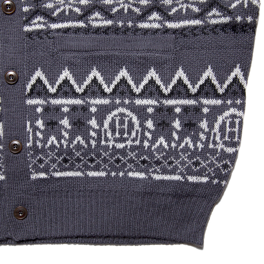HAIGHT ( ヘイト ) SMOKERS CARDIGAN カーディガン ニット HTAW-258001
