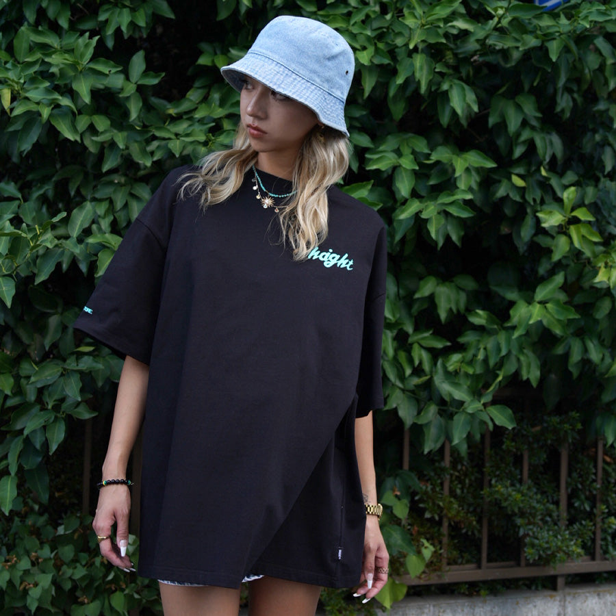 HAIGHT ( ヘイト ) SCRIPT LOGO Tee "BLACK STORE" Tシャツ