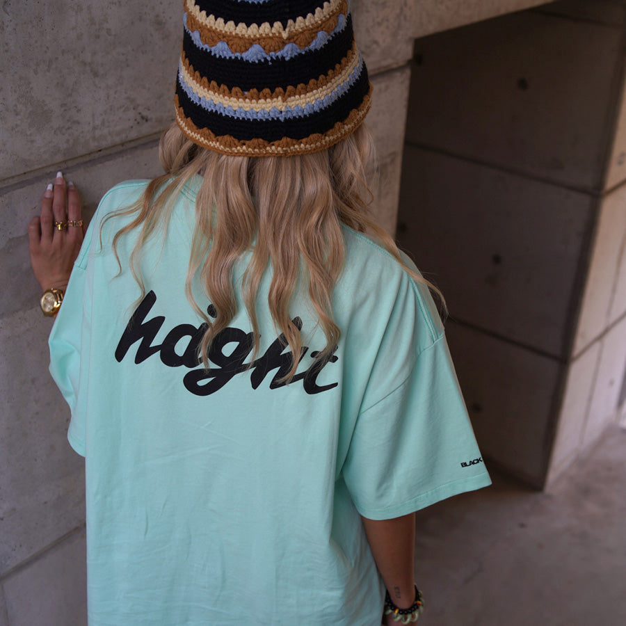 HAIGHT ( ヘイト ) SCRIPT LOGO Tee "BLACK STORE" Tシャツ