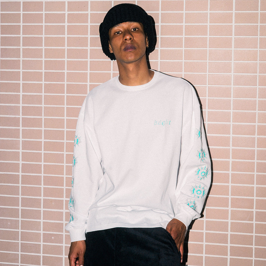 HAIGHT × GRINDLODGE ( ヘイト × グラインドロッヂ ) ALL SEEING EYE LS Tee ロンT 長袖Tシャツ