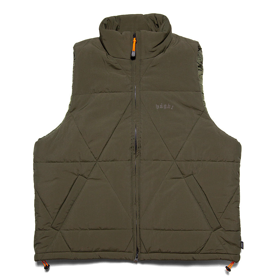 HAIGHT × GRINDLODGE ( ヘイト × グラインドロッヂ ) DELTA QUILT VEST キルティング ベスト