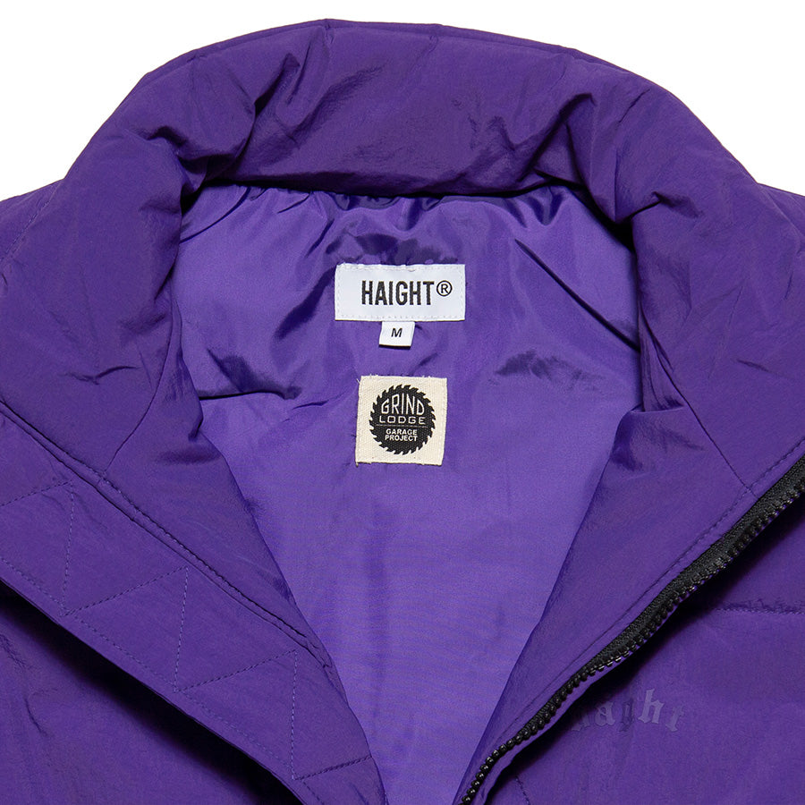 HAIGHT × GRINDLODGE ( ヘイト × グラインドロッヂ ) DELTA QUILT VEST キルティング ベスト