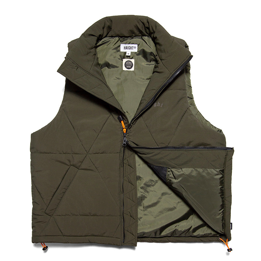 HAIGHT × GRINDLODGE ( ヘイト × グラインドロッヂ ) DELTA QUILT VEST キルティング ベスト