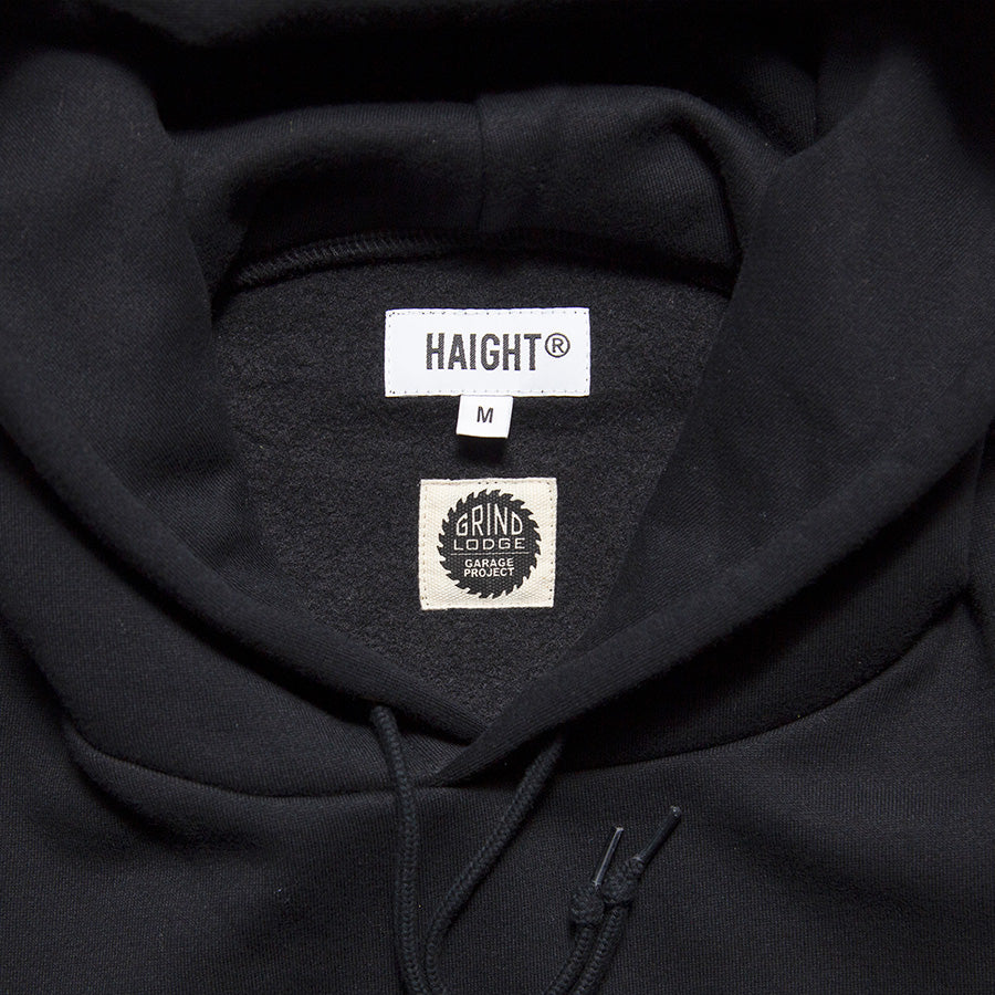 HAIGHT × GRINDLODGE ( ヘイト × グラインドロッヂ ) FRESH LEAF HOODIE スウェットパーカー