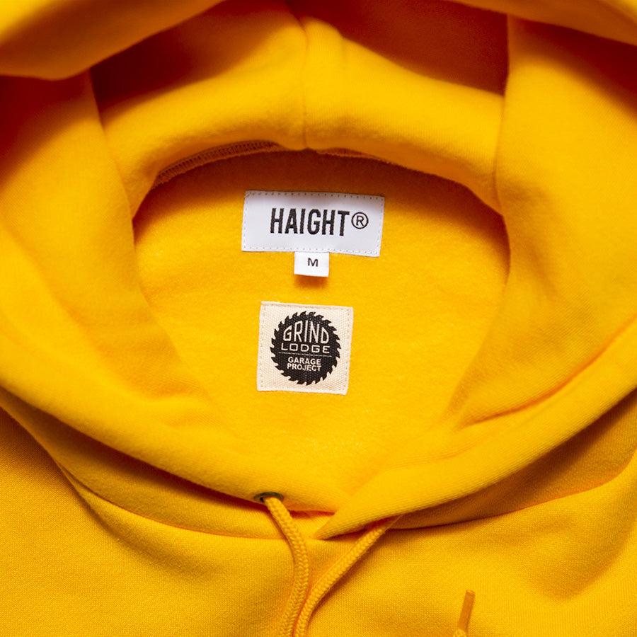HAIGHT × GRINDLODGE ( ヘイト × グラインドロッヂ ) FRESH LEAF HOODIE スウェットパーカー
