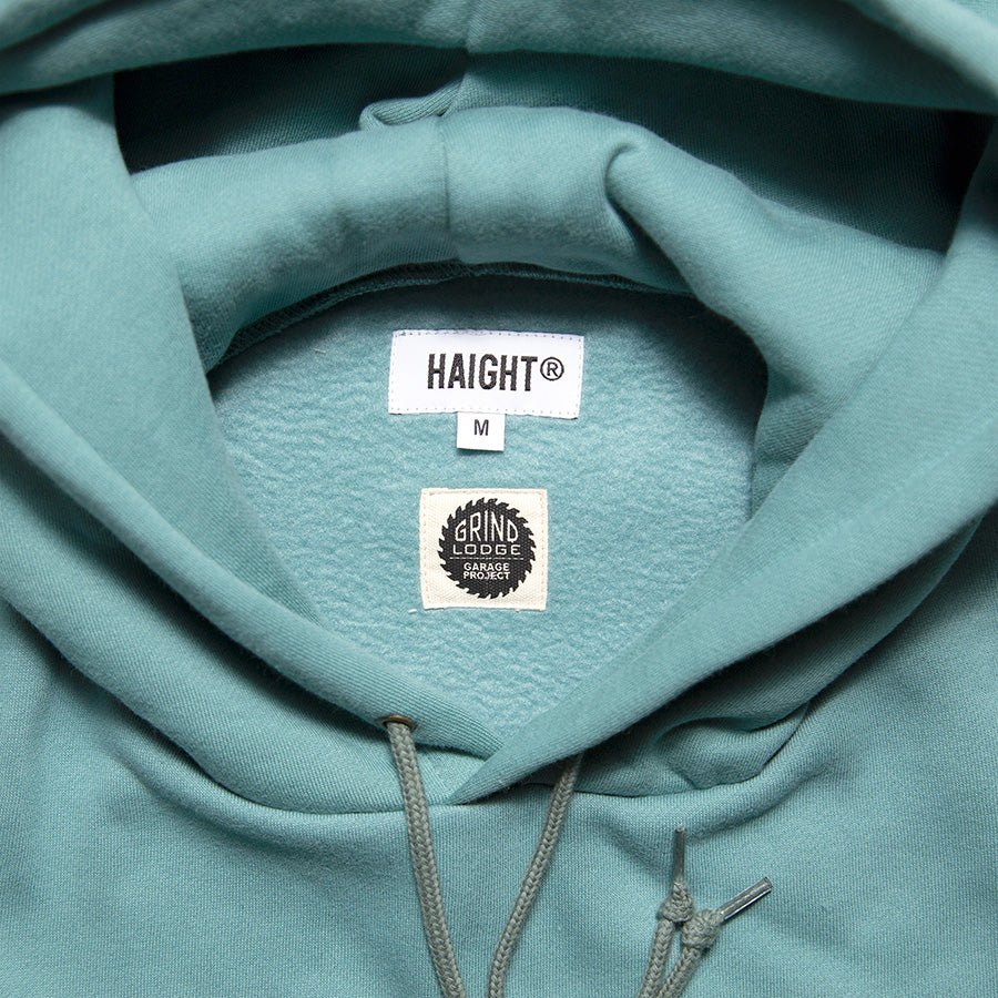 HAIGHT × GRINDLODGE ( ヘイト × グラインドロッヂ ) FRESH LEAF HOODIE スウェットパーカー