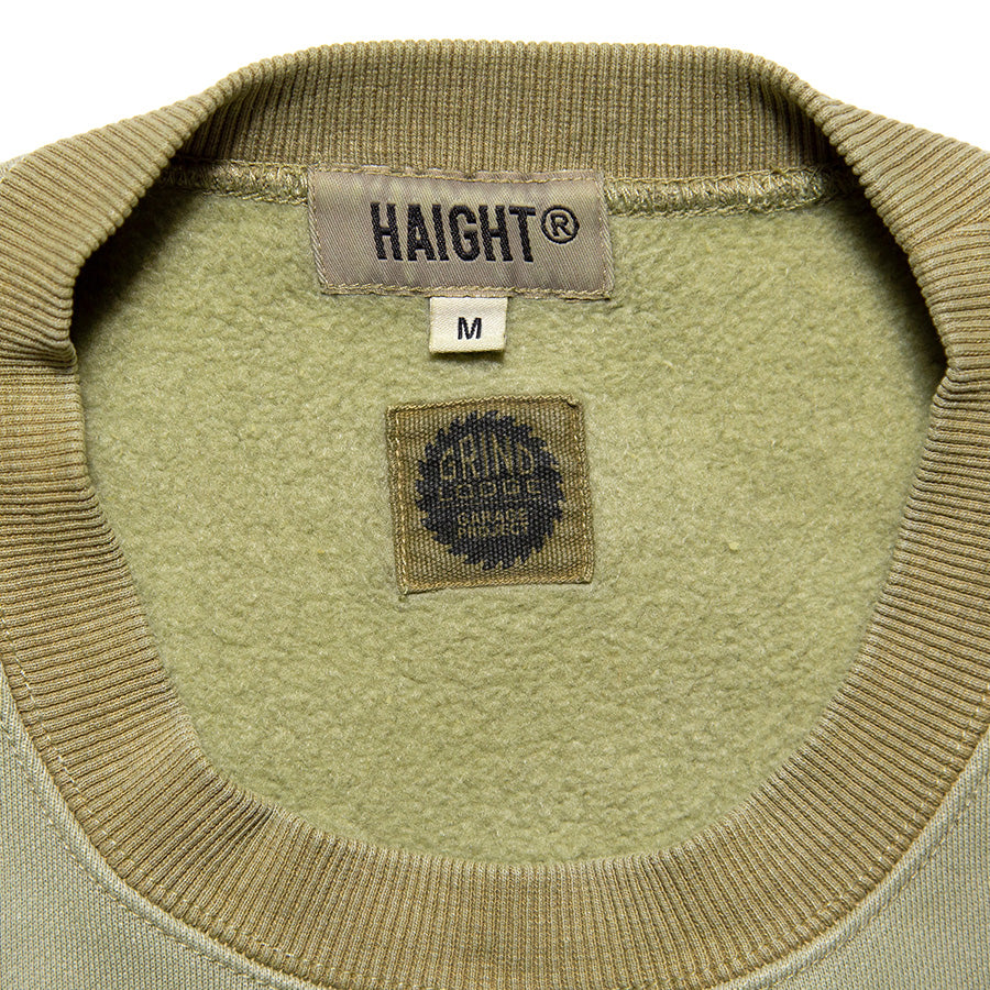 HAIGHT × GRINDLODGE ( ヘイト × グラインドロッヂ ) LOCAL SERVICE PIGMENT DYE SWEAT スウェット トレーナー