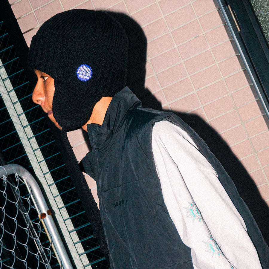 HAIGHT × GRINDLODGE ( ヘイト × グラインドロッヂ ) DOG EAR KNIT CAP ドッグイヤー ニットキャップ