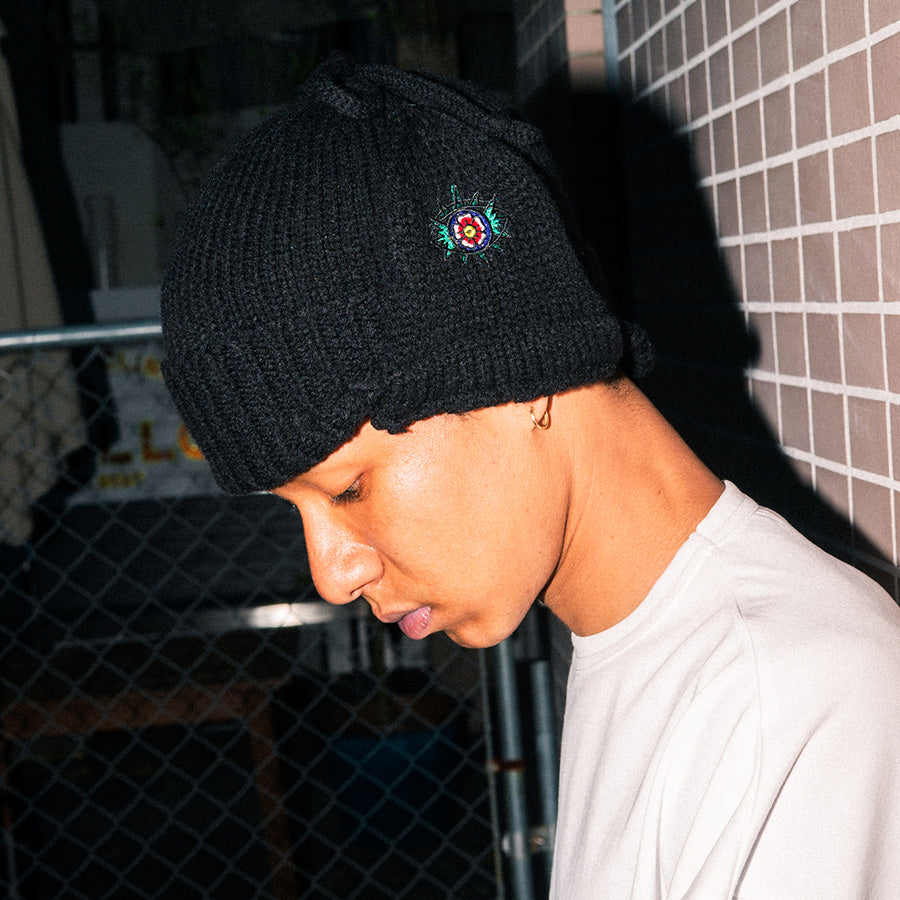 HAIGHT × GRINDLODGE ( ヘイト × グラインドロッヂ ) DOG EAR KNIT CAP ドッグイヤー ニットキャップ